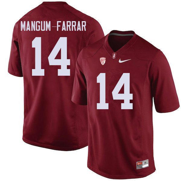 Men #14 Jacob Mangum-Farrar Stanford Cardinal College Football Jerseys Sale-Cardinal